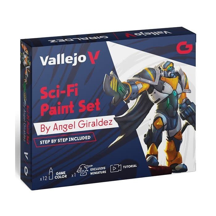 GAME COLOR: SCI-FI PAINT SET BY ANGEL GIRALDEZ