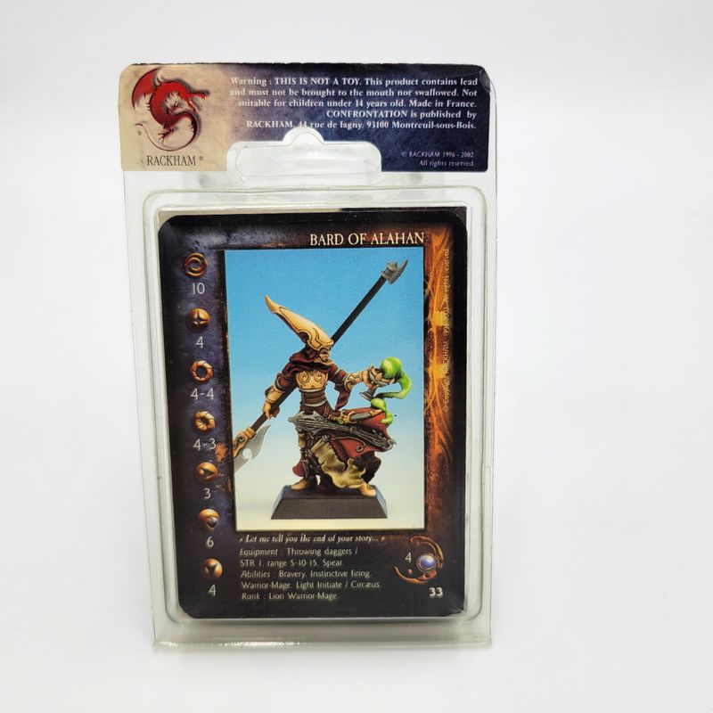 CONFRONTATION - BARD OF ALAHAN 1