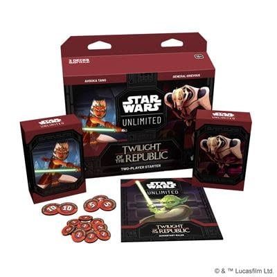 STAR WARS: UNLIMITED - TWILIGHT OF THE REPUBLIC: TWO-PLAYER STARTER