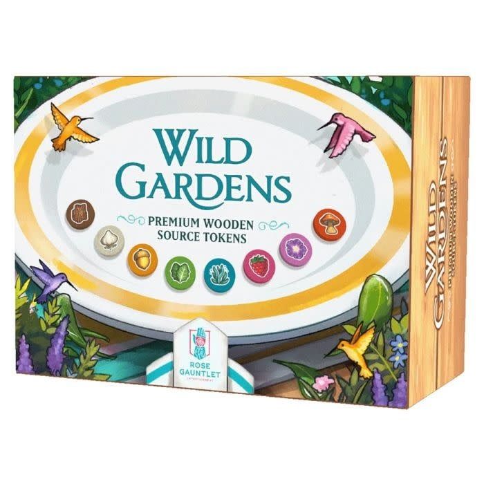 WILD GARDENS: PREMIUM WOODEN SOURCE TOKEN PACK