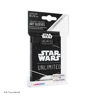 STAR WARS: UNLIMITED ART SLEEVES - BACK WHITE