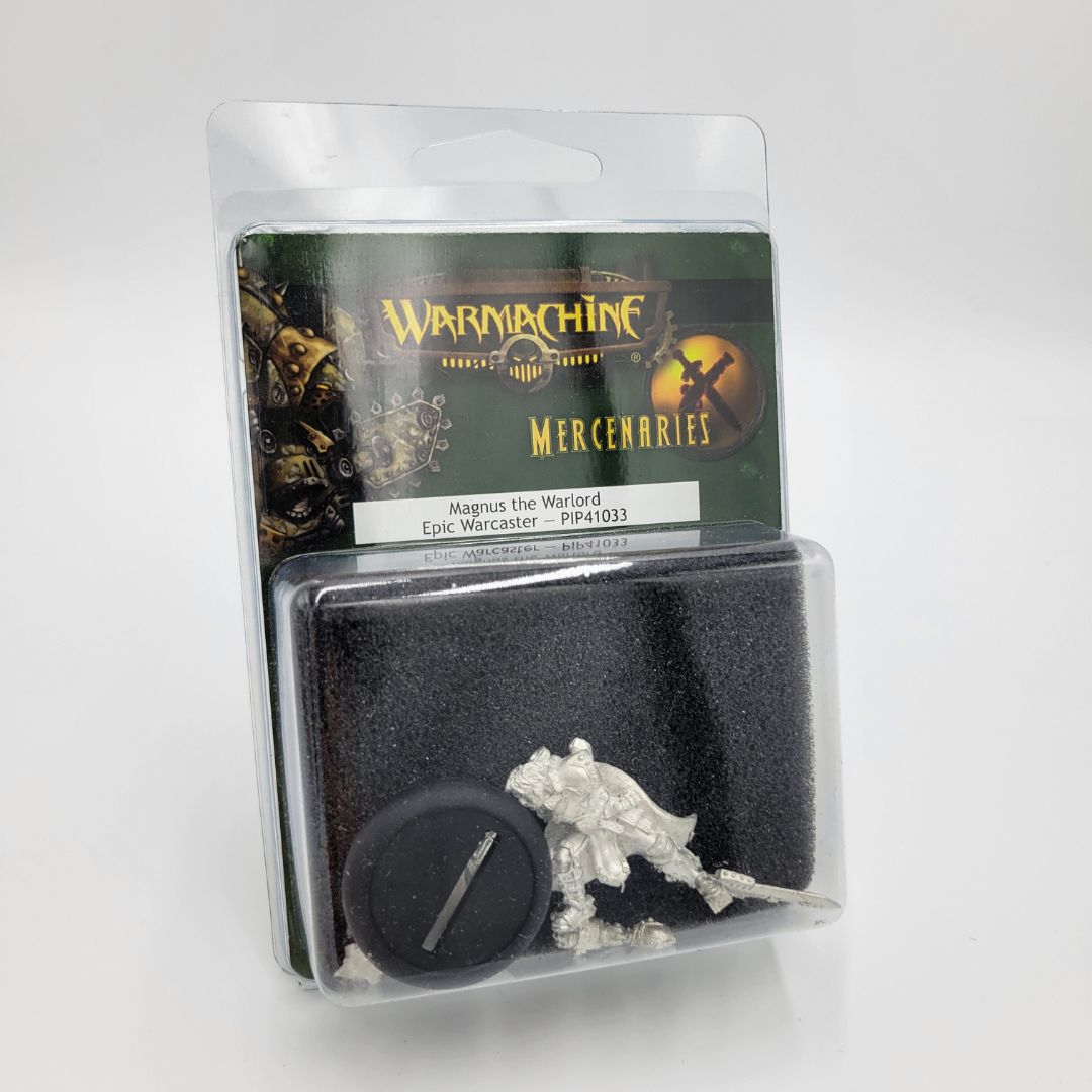 WARMACHINE - MAGNUS THE WARLORD, EPIC WARCASTER