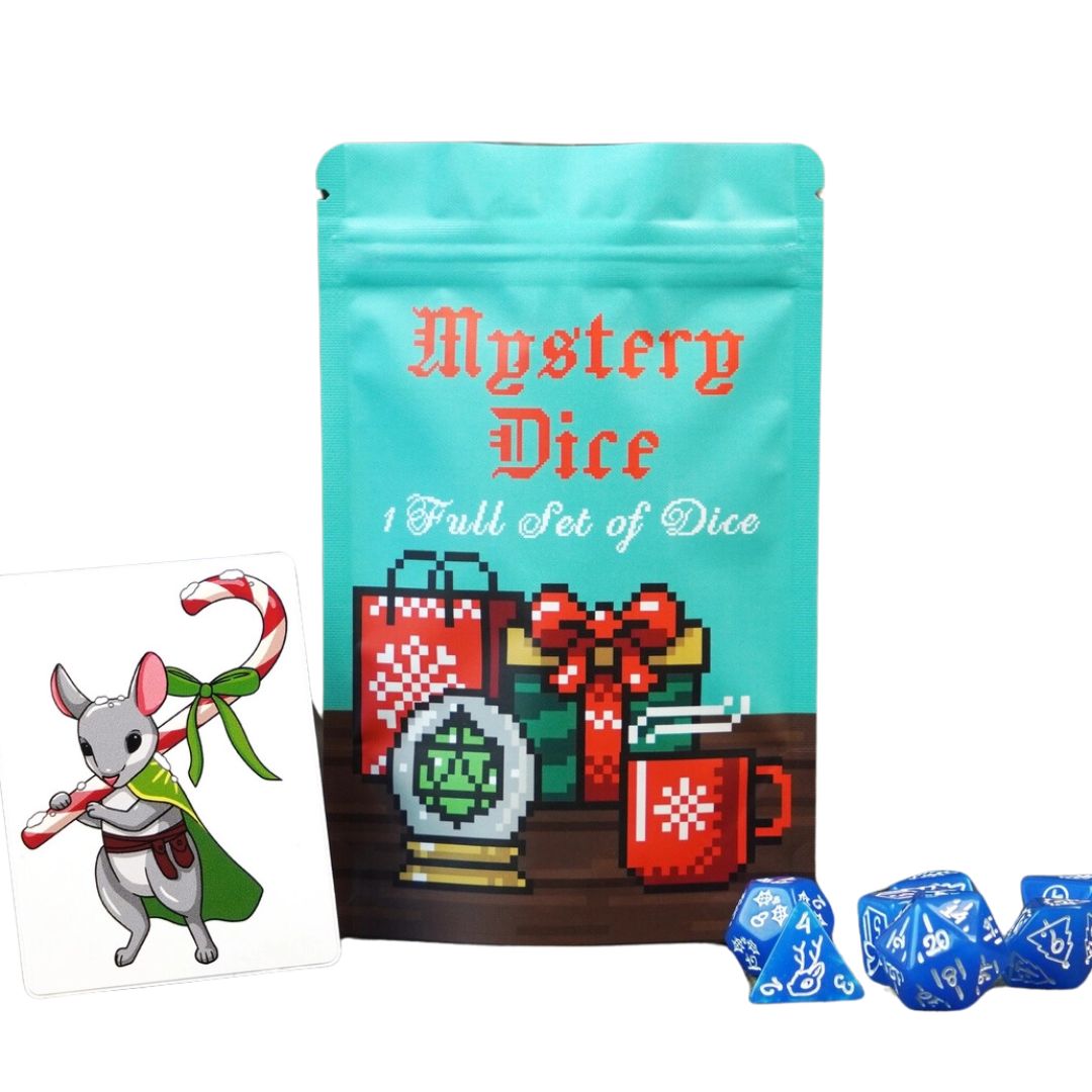 MYSTERY DICE SET 7 - 1985 HOLIDAY PREMIUM