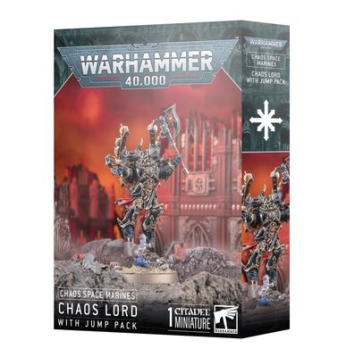 CHAOS SPACE MARINES: LORD w/ JUMP PACK