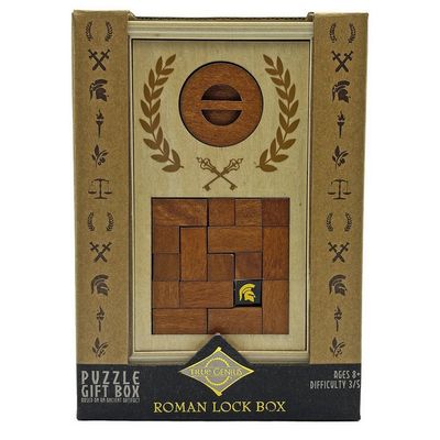 TRUE GENIUS LVL 3 ROMAN LOCK BOX