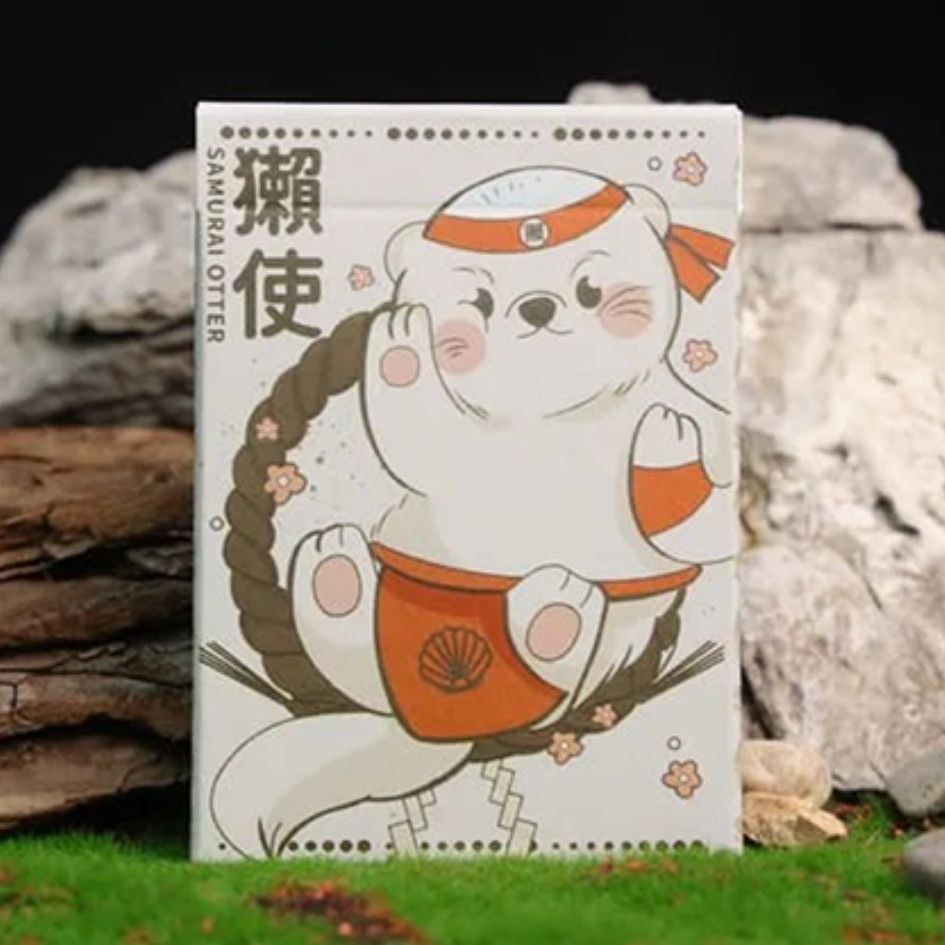 SAMURAI OTTER HONO ED (STANDARD RED) PLAYING CARDS