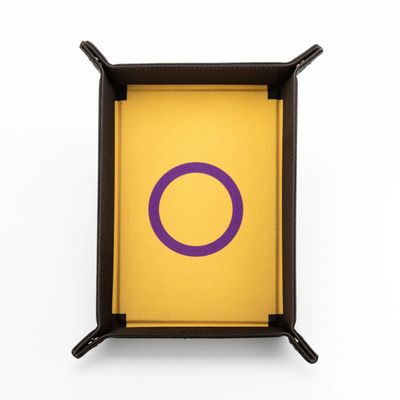 DICE TRAY PRIDE FLAG INTERSEX