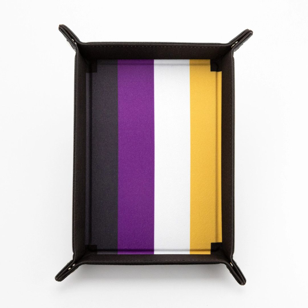 DICE TRAY PRIDE FLAG NONBINARY