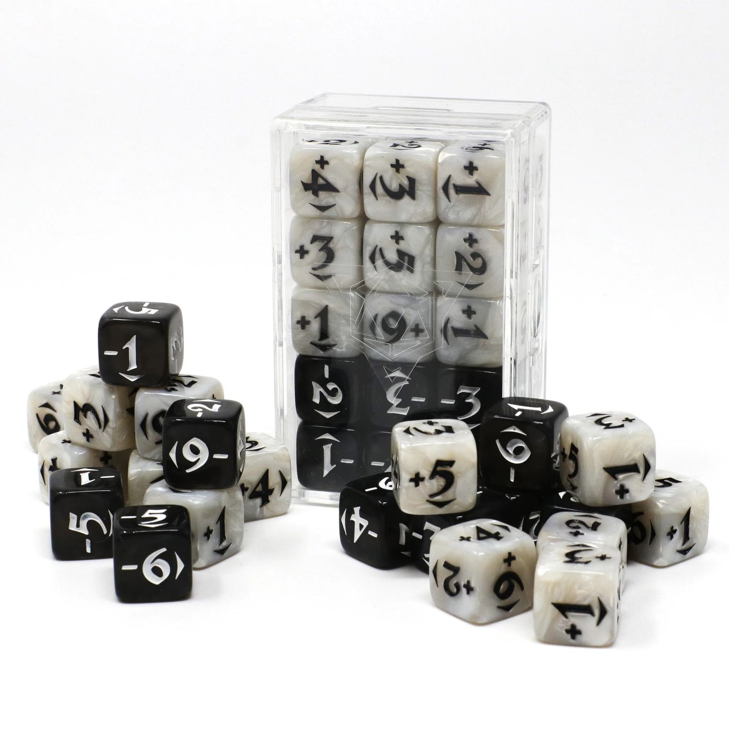 SPINDOWN COUNTERS POWER TOUGHNESS BLACK &amp; WHITE