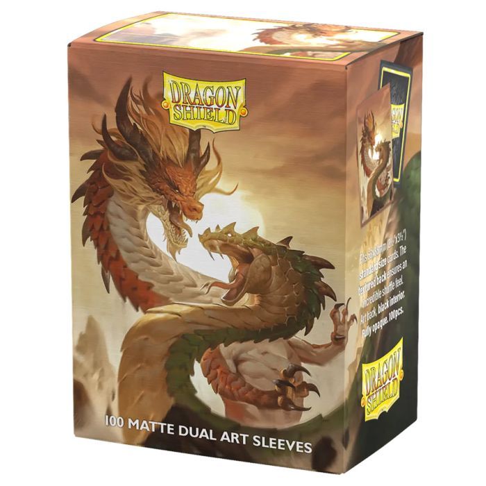 DRAGON SHIELD: DUAL MATTE WOOD SNAKE