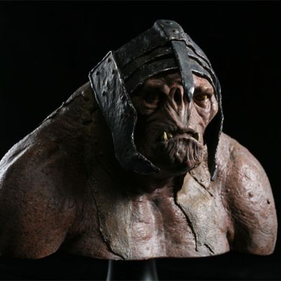 LotR: SIEGE TOWER TROLL DESIGN MAQUETTE