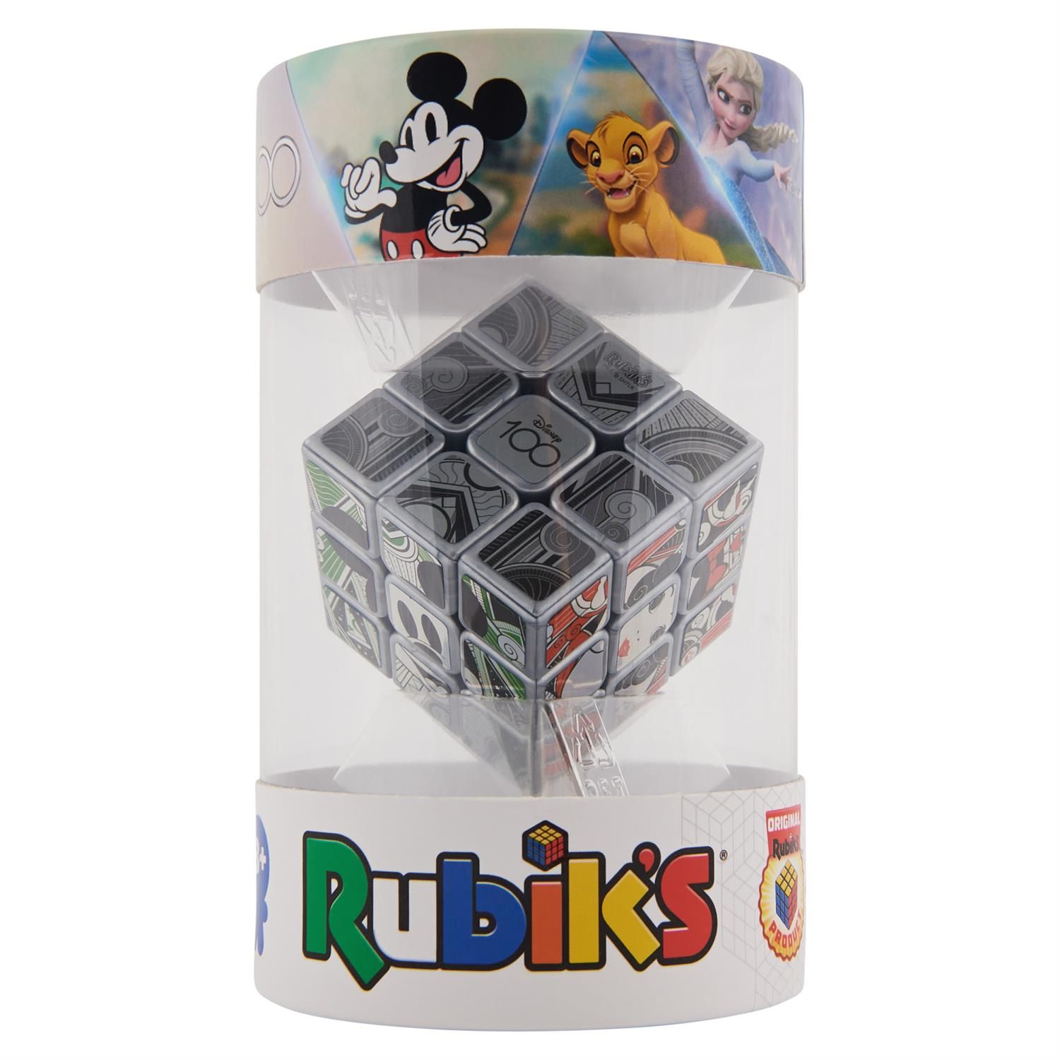 RUBIK&#39;S CUBE 3x3 DISNEY 100th METALLIC