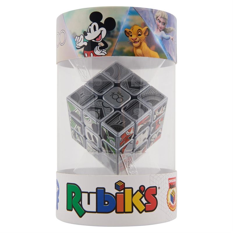 RUBIK&#39;S CUBE 3x3 DISNEY 100th METALLIC