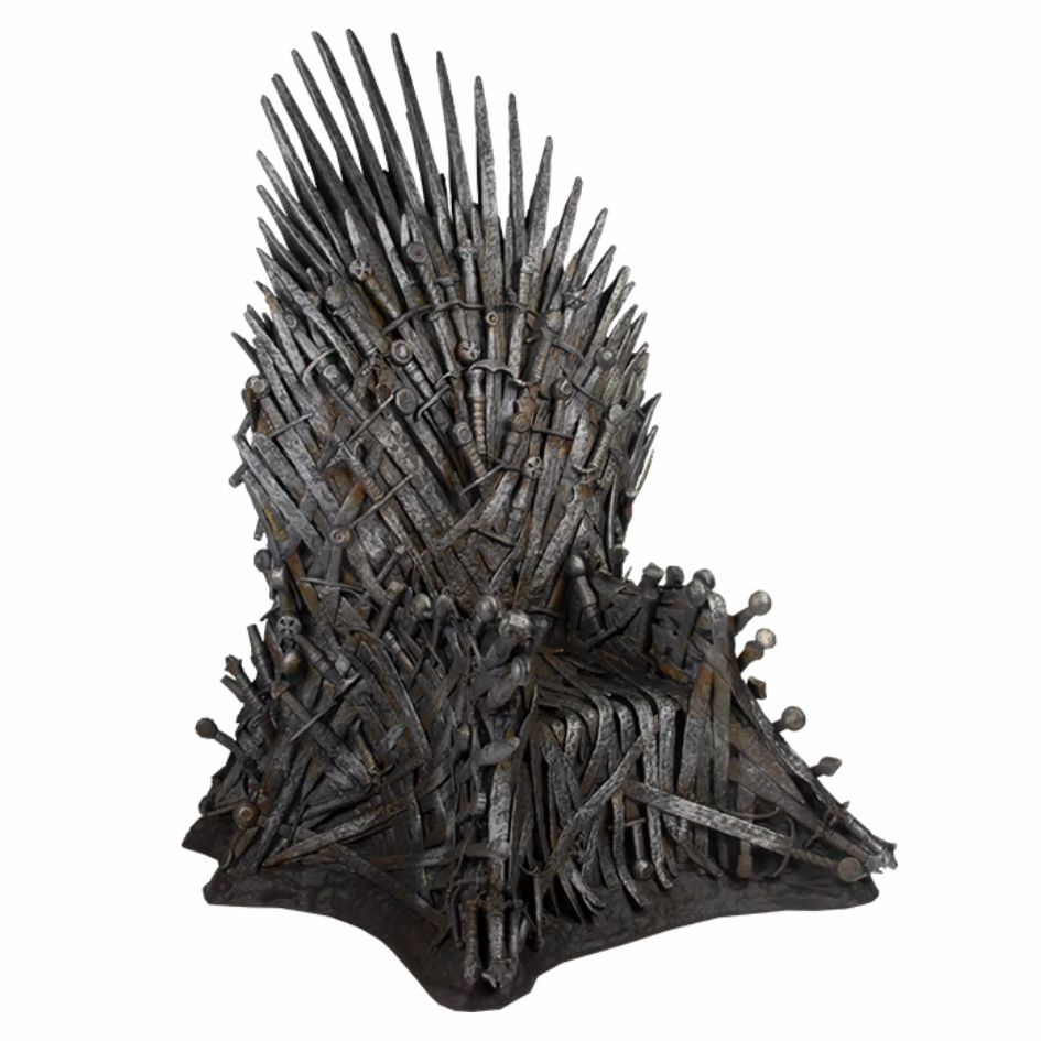 GAME OF THRONES - IRON THRONE REPLICA 18&quot; (Ltd 116/200)