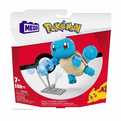 MEGA CONSTRUX POKEMON BUILD &amp; SHOW SQUIRTLE