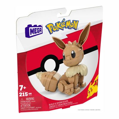 MEGA CONSTRUX POKEMON BUILD &amp; SHOW EEVEE
