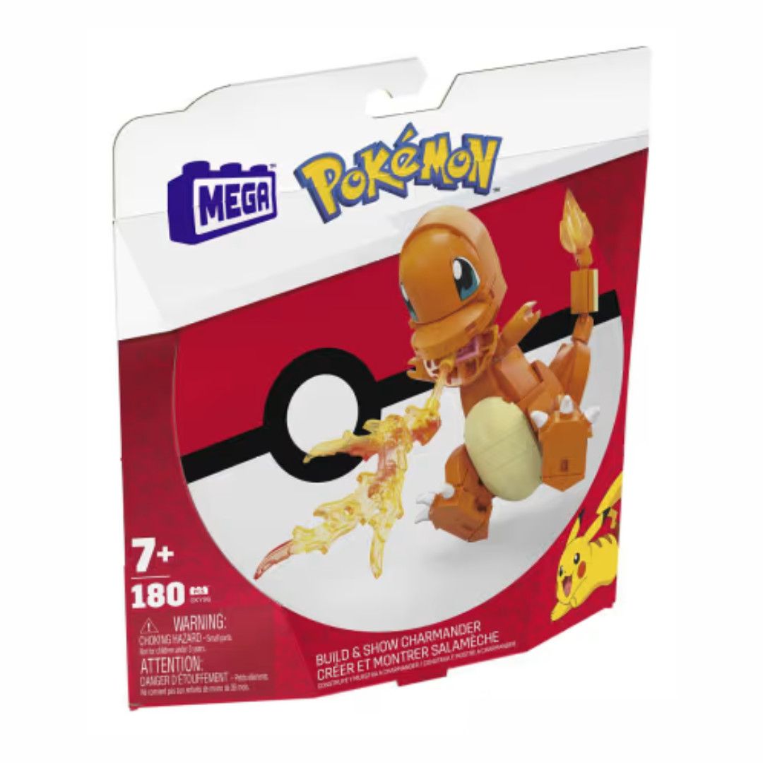 MEGA CONSTRUX POKEMON BUILD &amp; SHOW CHARIZARD