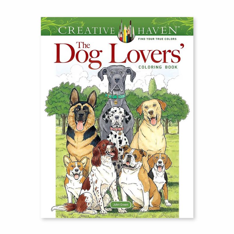 COLORING BOOK DOG LOVERS