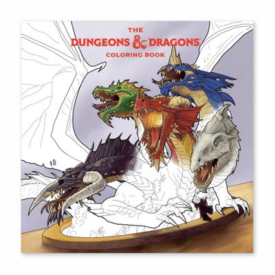COLORING BOOK DUNGEONS &amp; DRAGONS