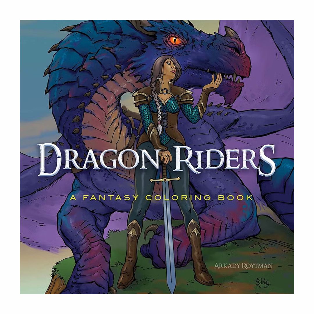 COLORING BOOK DRAGON RIDERS