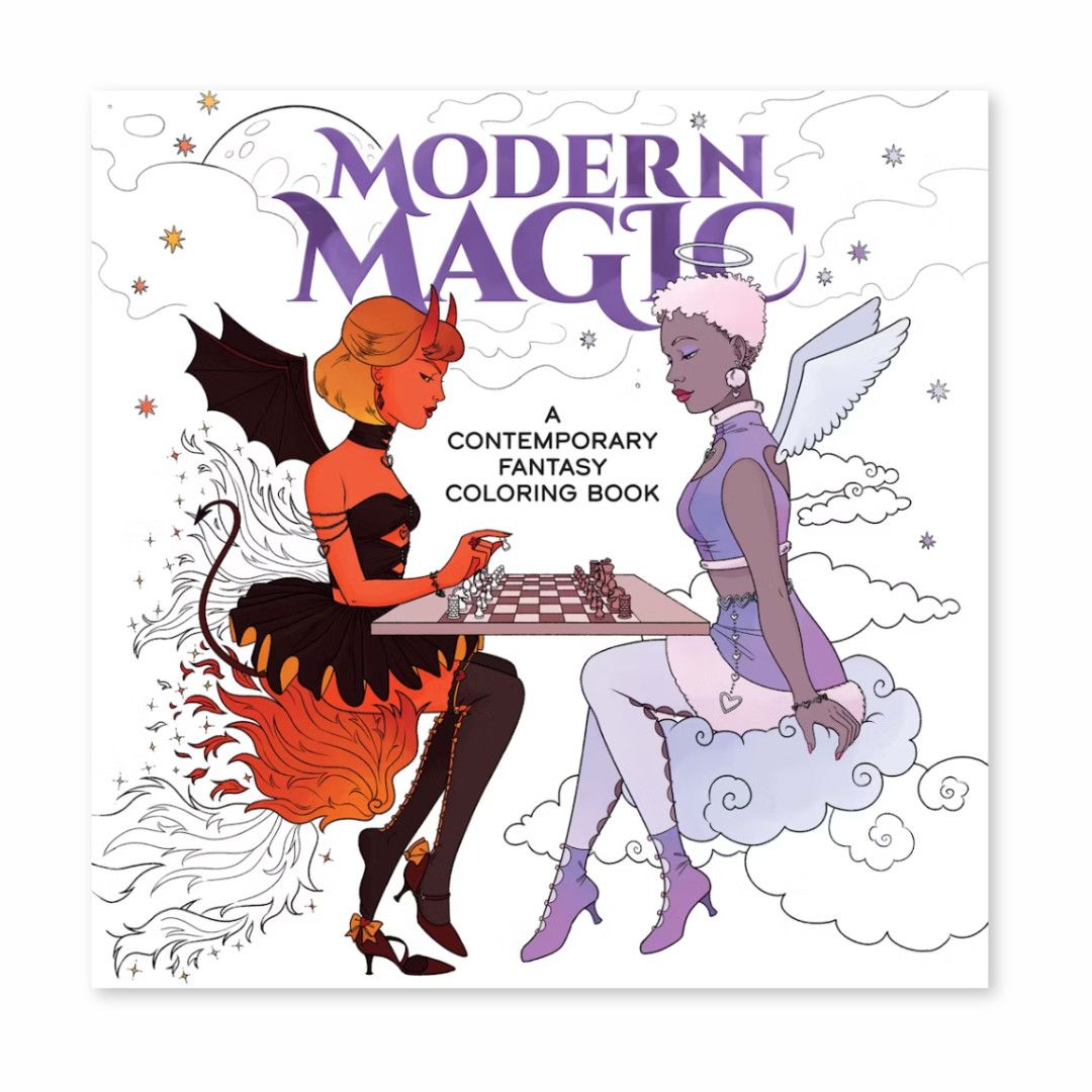 COLORING BOOK MODERN MAGIC