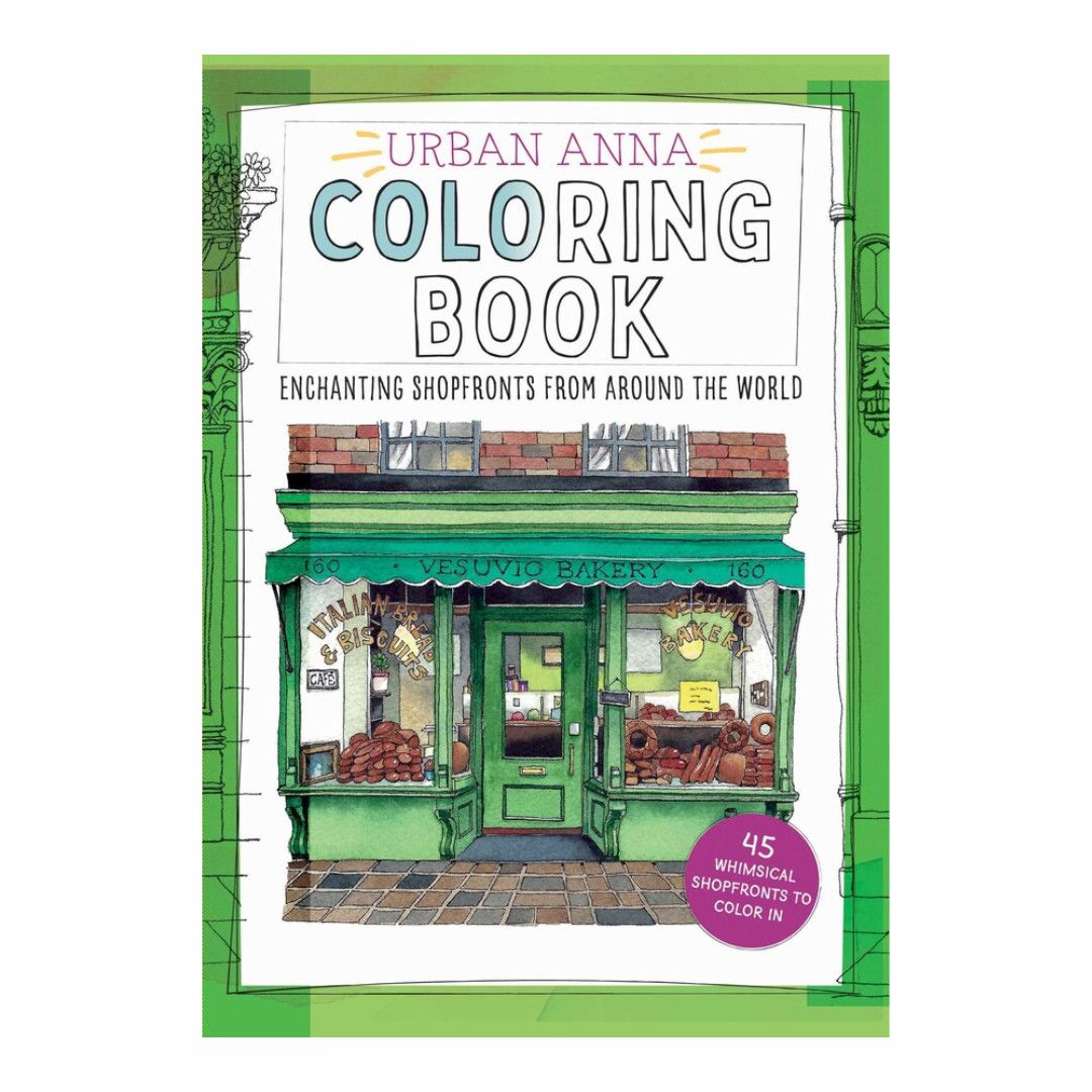 COLORING BOOK URBAN ANNA