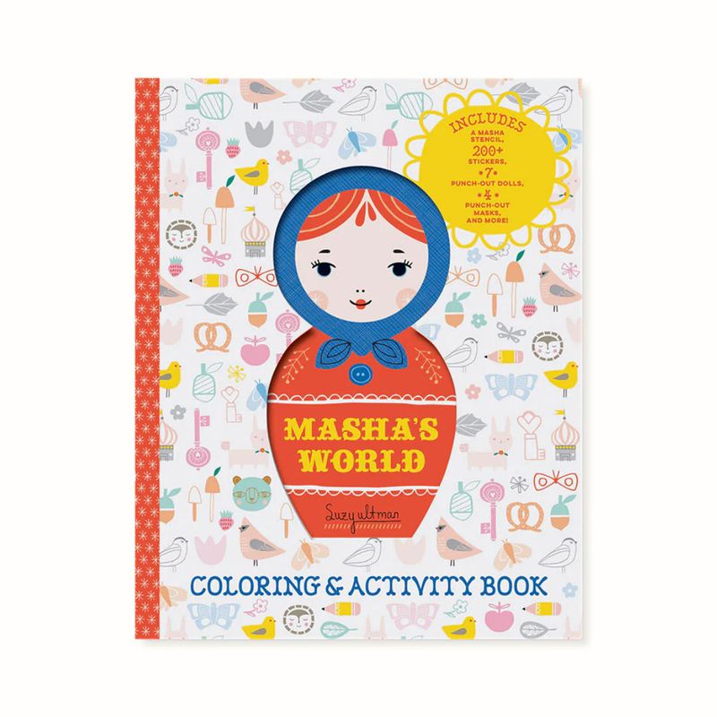 MASHA&#39;S WORLD COLORING &amp; ACTIVITY BOOK
