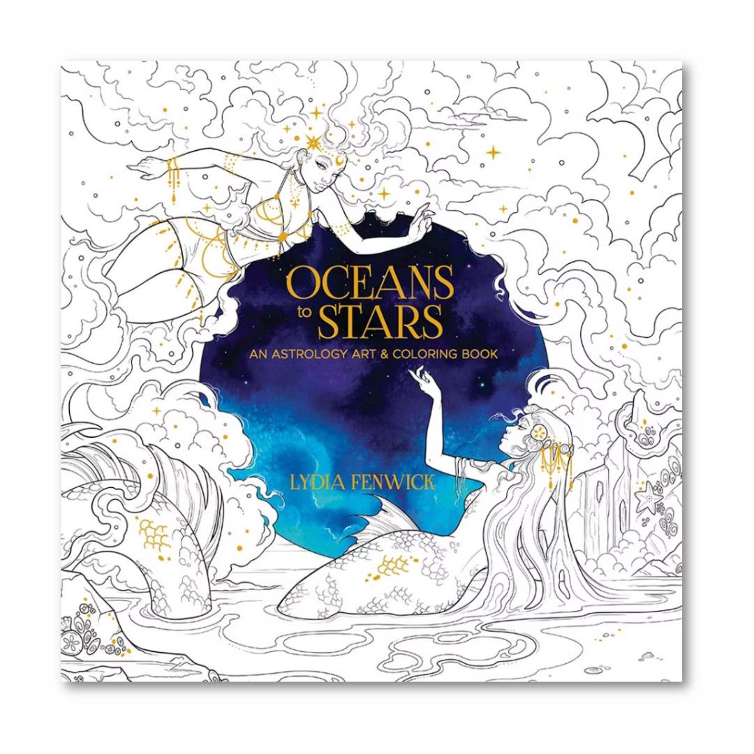 COLORING BOOK OCEANS TO STARS