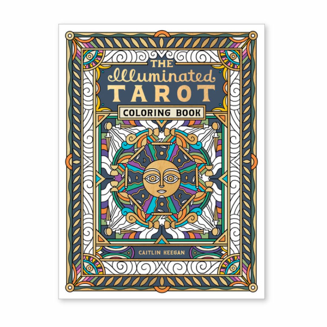 COLORING BOOK ILLUMINATED TAROT