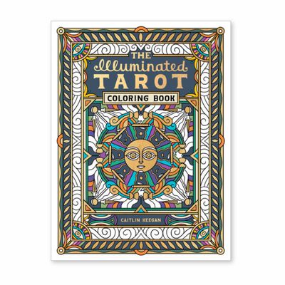 COLORING BOOK ILLUMINATED TAROT