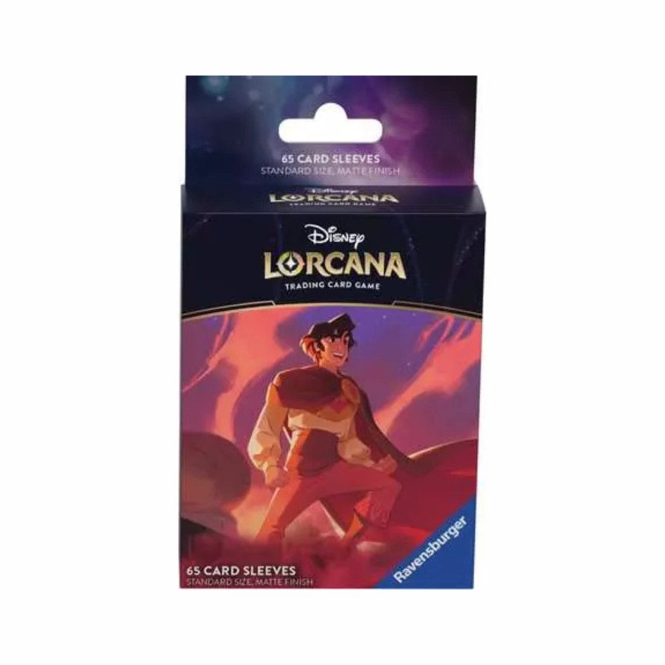 LORCANA TCG: SHIMMERING SKIES CARD SLEEVES ALADDIN