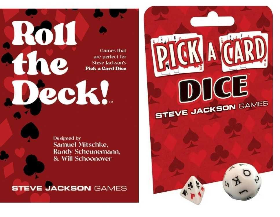 ROLL THE DECK! &amp; PICK A CARD DICE PACK