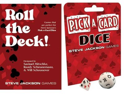 ROLL THE DECK! &amp; PICK A CARD DICE PACK