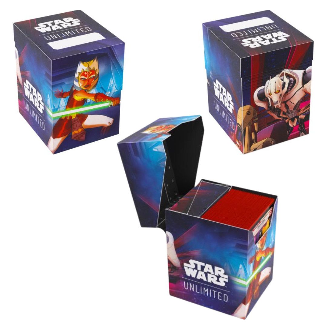 STAR WARS: UNLIMITED SOFT CRATE - AHSOKA TANO/GENERAL GRIEVOUS