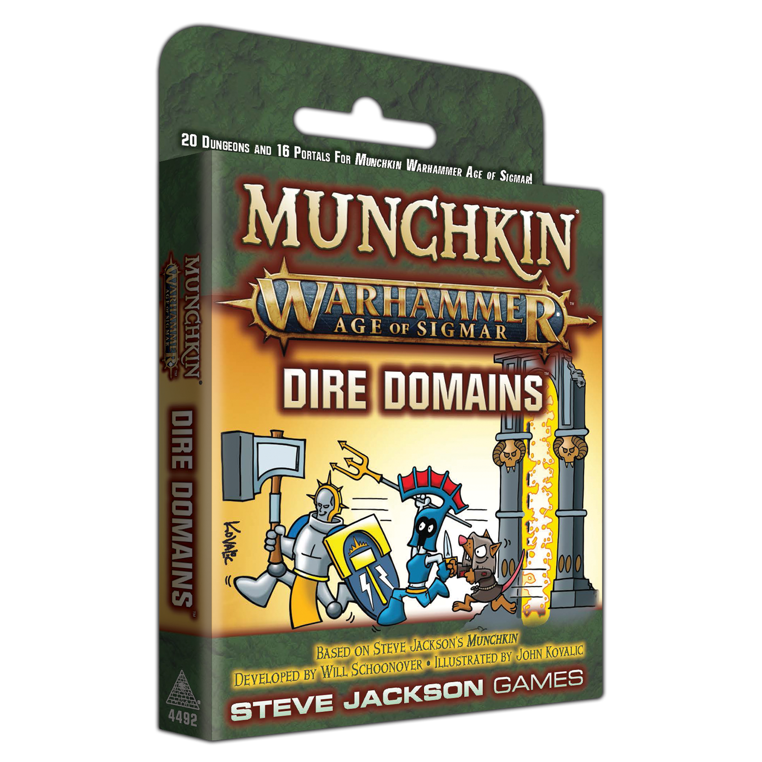MUNCHKIN: WARHAMMER AGE OF SIGMAR: DIRE DOMAINS EXPANSION