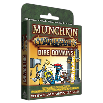 MUNCHKIN: WARHAMMER AGE OF SIGMAR: DIRE DOMAINS EXPANSION