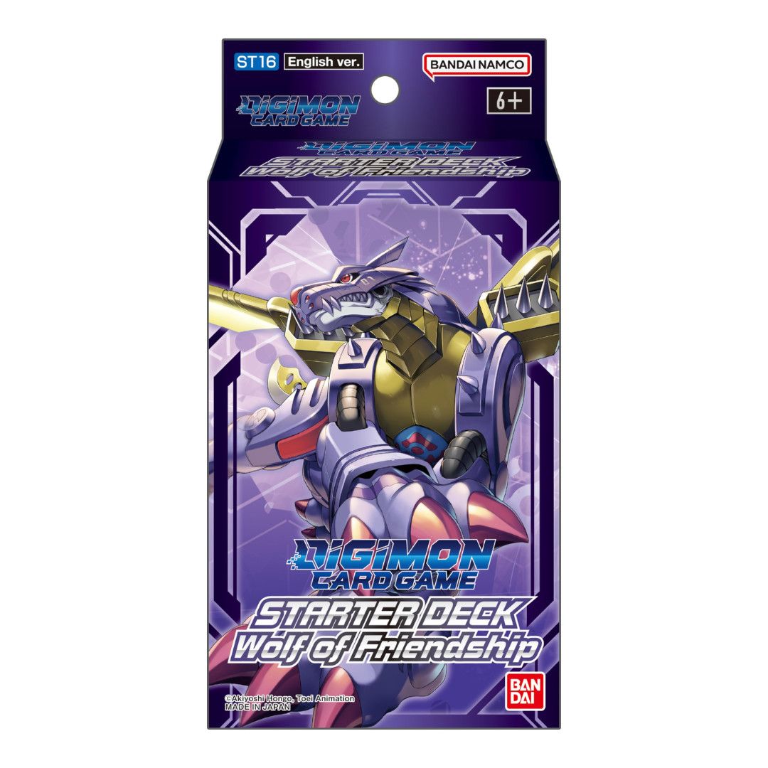 DIGIMON: WOLF OF FRIENDSHIP [ST-16] - STARTER DECK
