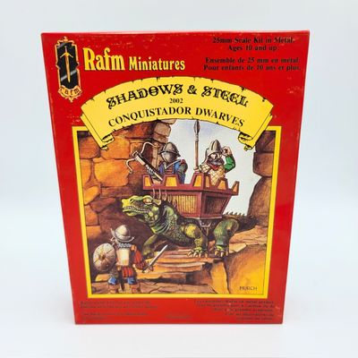 SHADOWS &amp; STEEL - CONQUISTADOR DWARVES