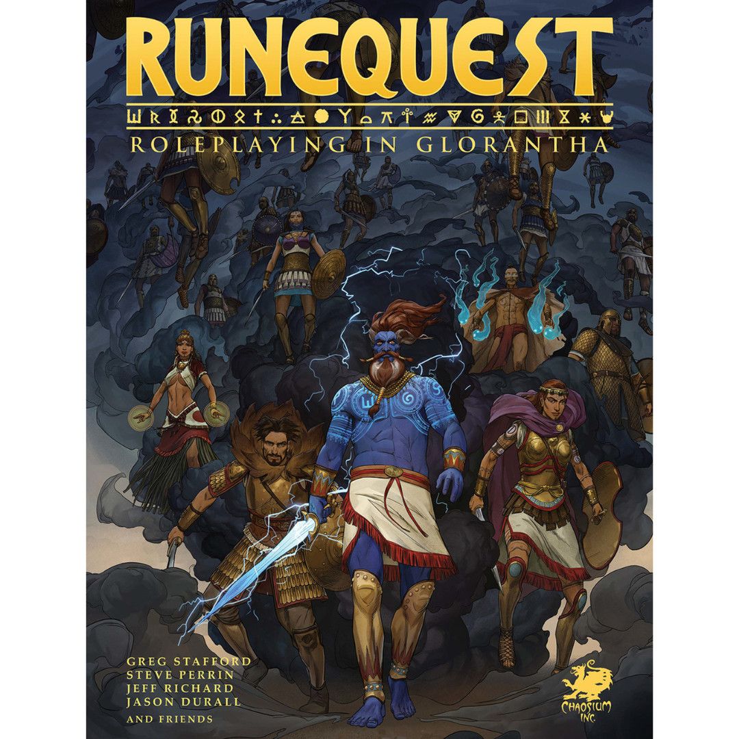 RUNEQUEST: ROLE PLAYING IN GLORANTHA - CORE RULEBOOK