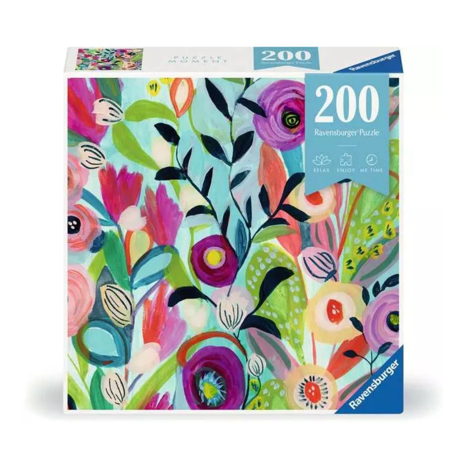 RV200 PUZZLE MOMENT - WATERCOLOR BOUQUET