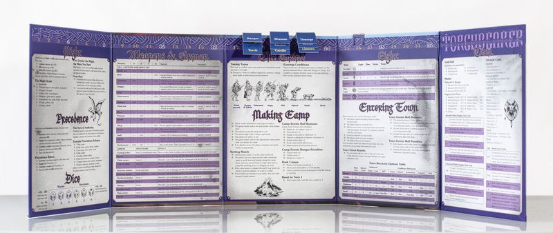 TORCHBEARER 2E: GM SCREEN &amp; TRACKERS