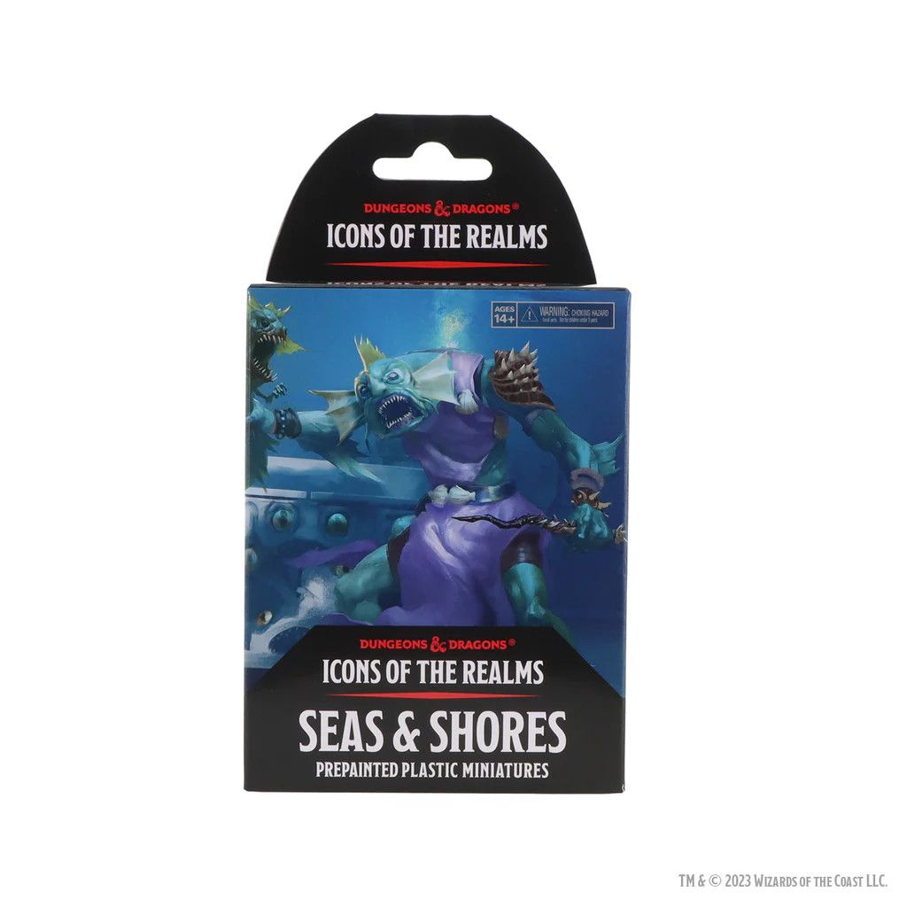 MINIS: D&amp;D: ICONS OF THE REALMS -SET 28 SEAS AND SHORES BOOSTER