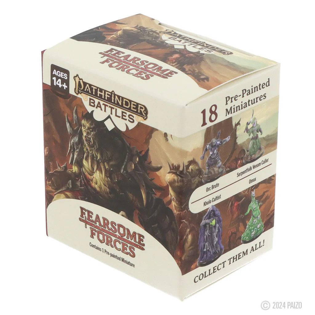 MINIS: PATHFINDER BATTLES -SET 24: FEARSOME FORCES