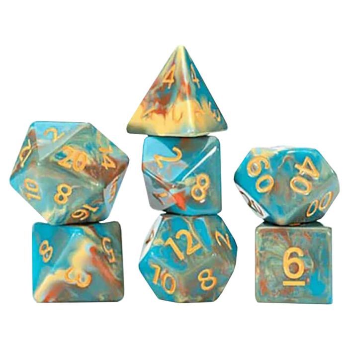 gk DICE SET 7 VAN GOGH - SELF PORTRAIT