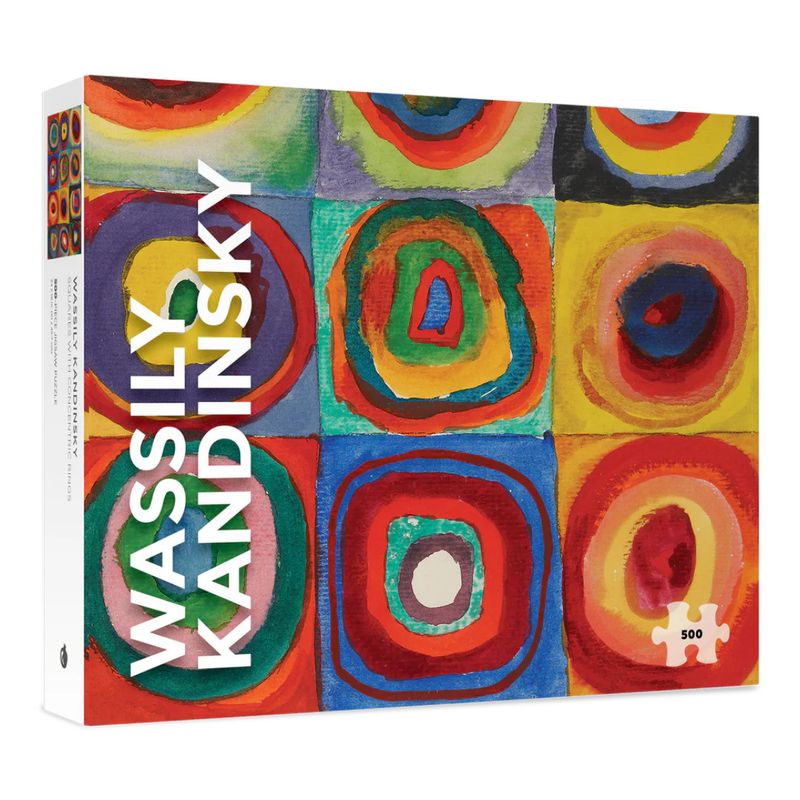 PM500 KANDINSKY - SQUARES WITH CONCENTRIC CIRCLES