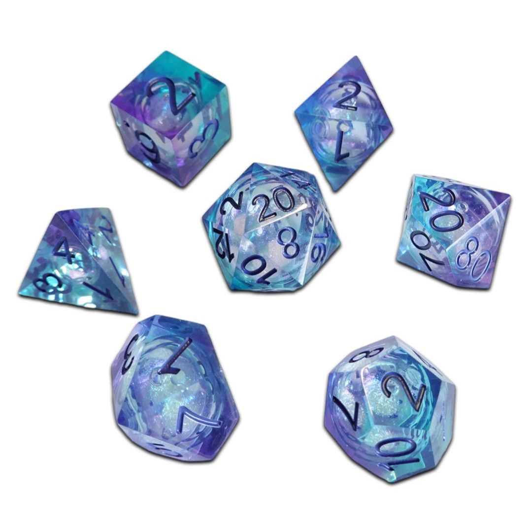 chro DICE SET 7 CUBE MOLTEN POTION