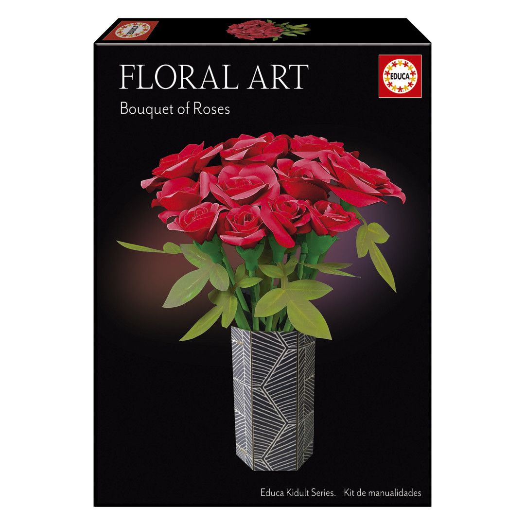 FLORAL ART - BOUQUET OF ROSES