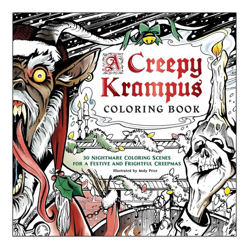 COLORING BOOK CREEPY KRAMPUS