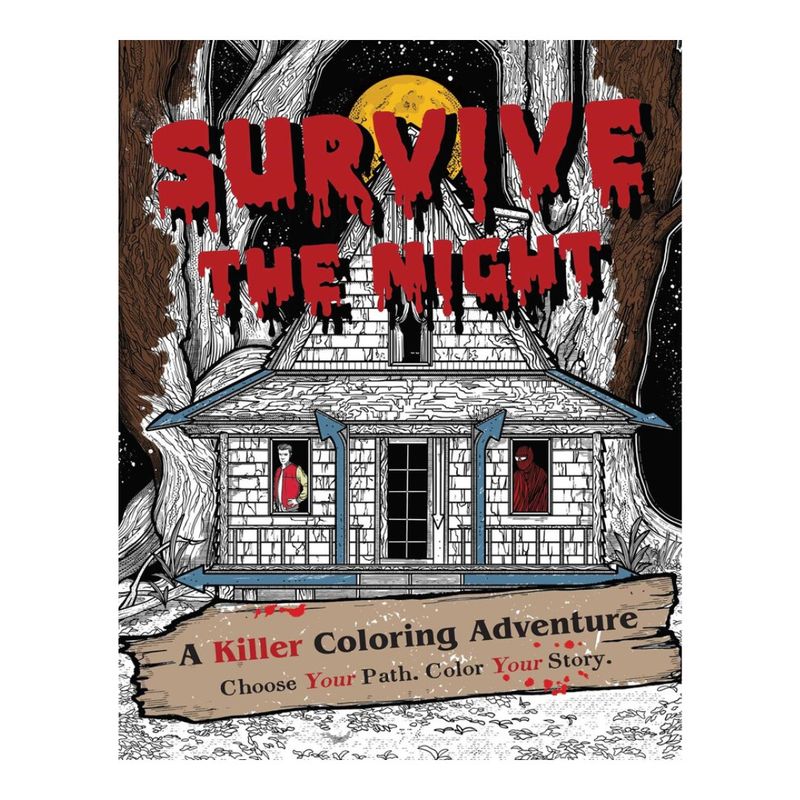 SURVIVE THE NIGHT COLORING ADVENTURE