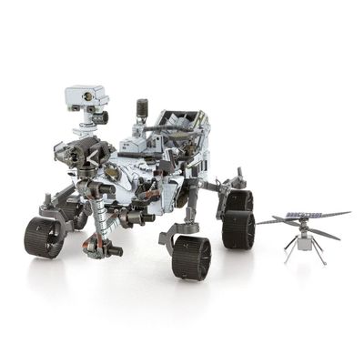 3D METAL EARTH MARS ROVER &amp; HELICOPTER